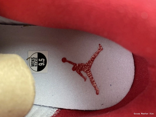 Grey Jordan Retro Air Gym Red 414571-600 13 Flint 0607